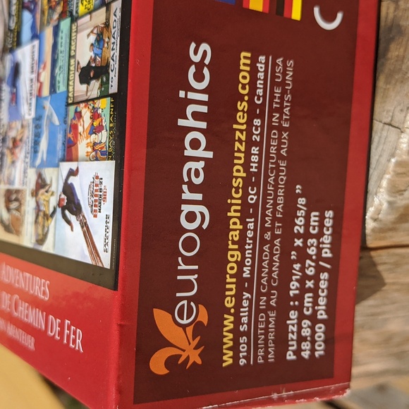 Canadian Pacific - Railroad Adventures - 1000 piece jigsaw puzzle - Picture 3 of 5